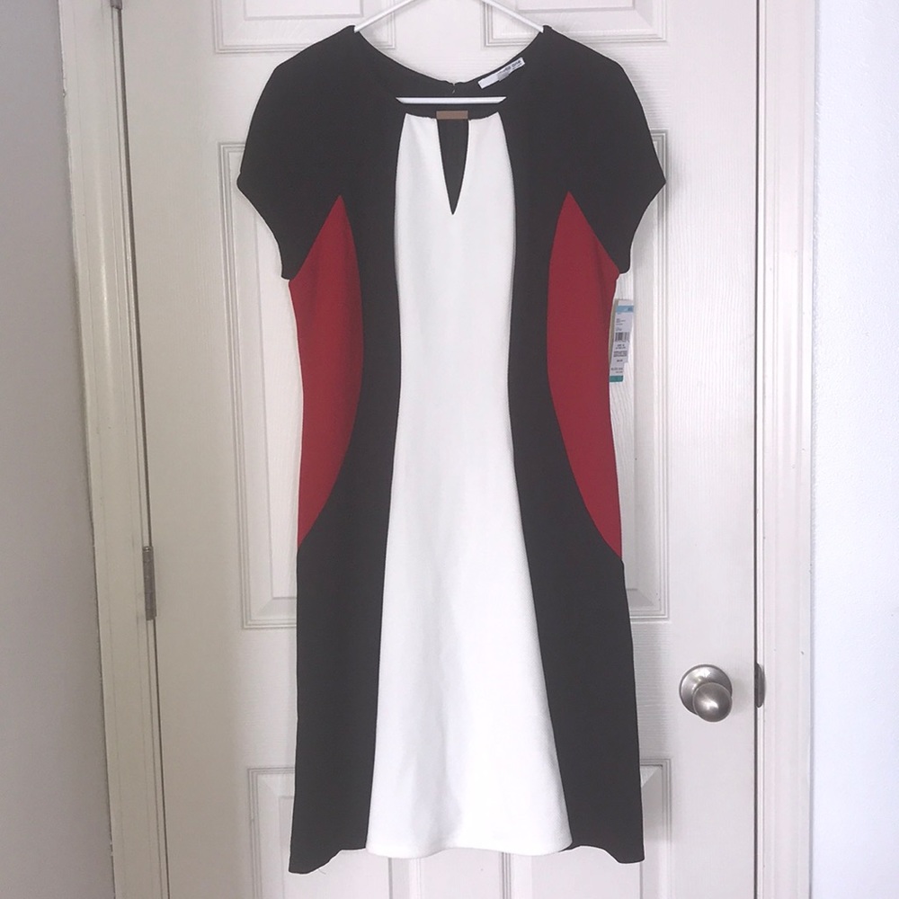 NWT Red/Black/White Studio One Dress